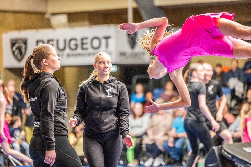Gymnasterne var flyvende i Brønderslev. 