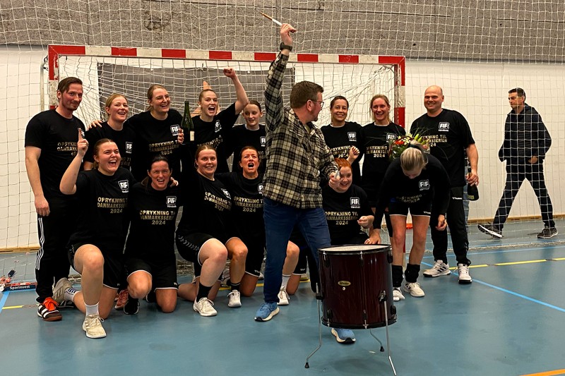 Til næste sæson spiller Fjerritslev Håndbolds damer i Danmarksserien.