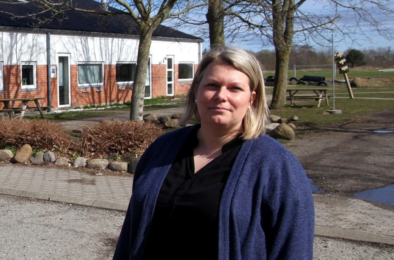 Formand for støtteforeningen Tine Sønderskov håber, der kommer mange mennesker til lørdagens bankespil i friskolens hal.