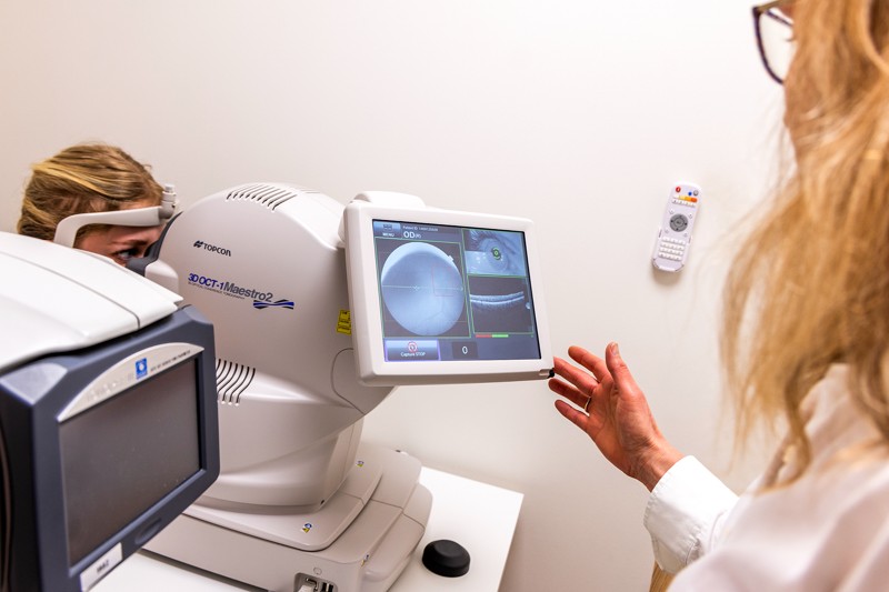 Det nye udstyr kan skabe en meget detaljeret scanning af øjets nethinde.