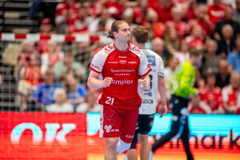 Juri Knorr og Aalborg Håndbold gav Mors-Thy Håndbold en regulær håndboldlektion.