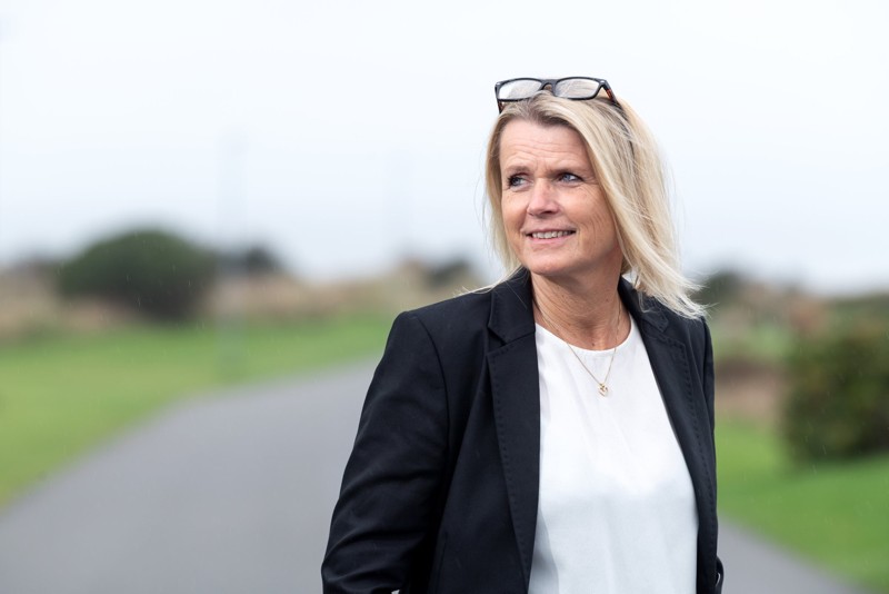 Liselotte Jensen er spidskandidat for Dansk Folkeparti til kommunalvalget i Vesthimmerland. Foto: Torben Hansen