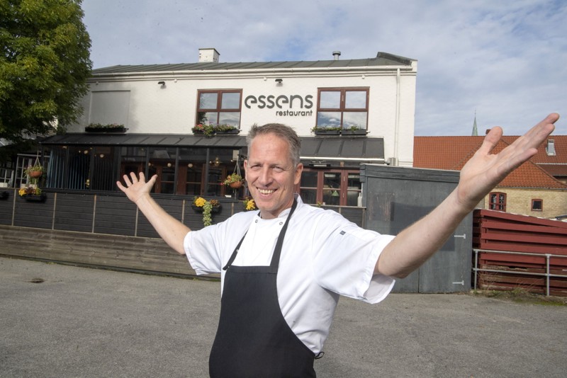 Tonny Kristensen er glad igen. Nu er han igen den eneste med en restaurant ved navnet "Essens". Foto: Henrik Louis