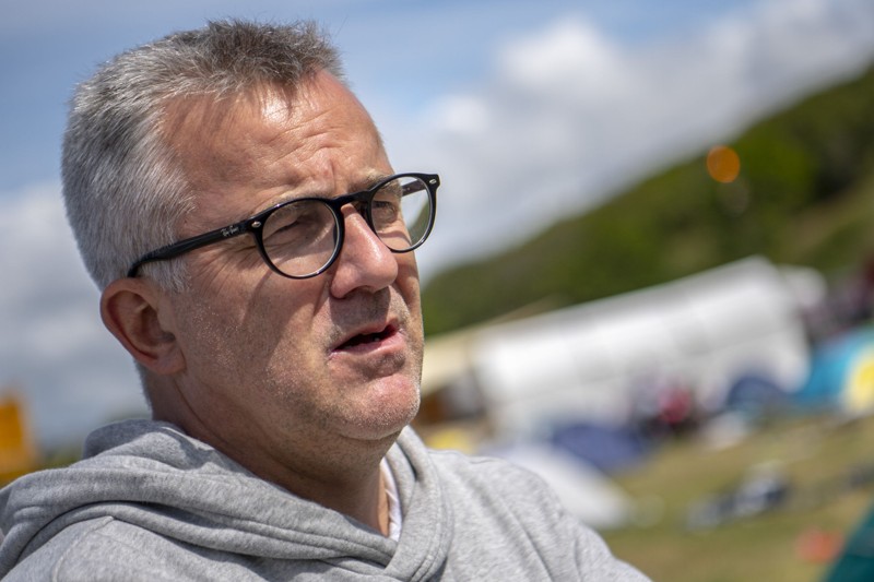 Festivalleder Peter Møller Madsen er både glad og lettet over, at Nibe Festival nu får del i den hjælpepakke, der blev Foto: Andreas Falck