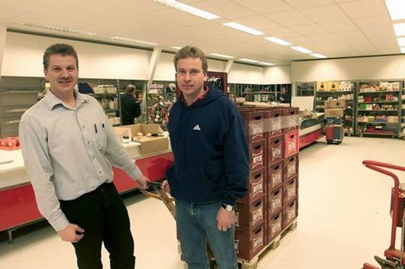 Brødrene Martin (tv.) og Kasper Kærsgaard (th.) indledte et tæt samarbejde mellem deres butikker i 1990.