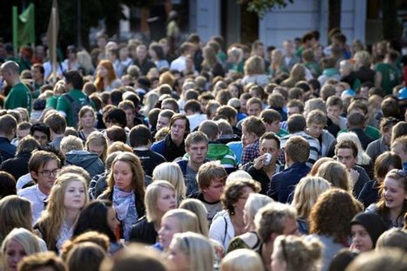 Der er ingen fælles morgenmad, når byens nye studerende tager hul på deres studie i dag. Men tutorerne sørger stadig for forskellige arrangementer - bare i mindre grupper. Arkivfoto: Torben Hansen