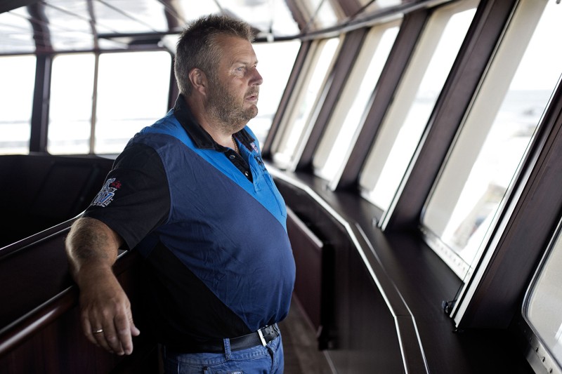 Henning Kjeldsen - arbejder sammen med lokalt entreprenørfirma på at skabe det maritime museumsprojekt Maskinrummet.