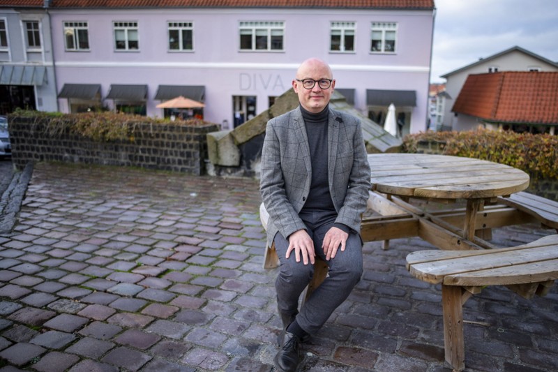 Jan Bertelsen, direktør for Political Festival of Europe i Mariager, er meget tilfreds med, hvad festivalen er blevet til. Arkivfoto: Martél Andersen