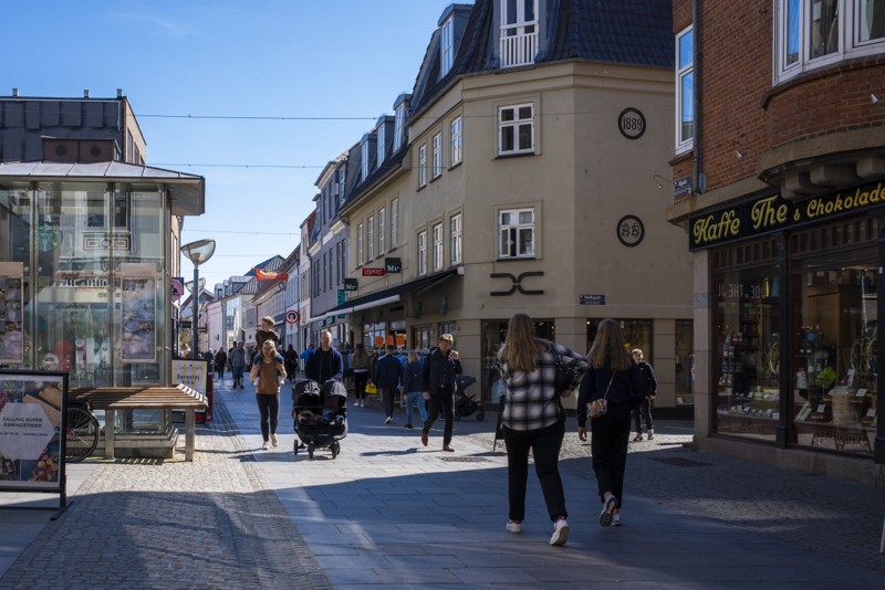 Flemming Thingbak forventer, at flere butikker vil åbne i løbet af ugen. Foto: Lasse Sand