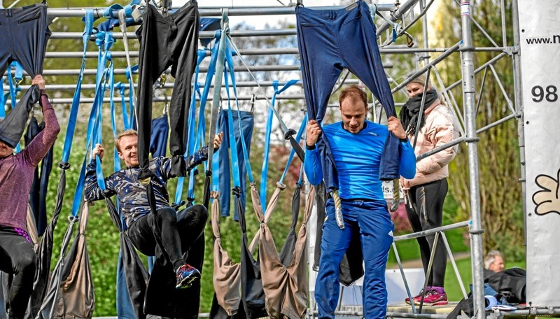 Der er gengangere med i år - blandt andet Tøjstativet fra Shaping new tomorrow. Det var helt klart et hit blandt deltagerne sidste år, siger Katja Christensen. Foto: Tough Trails