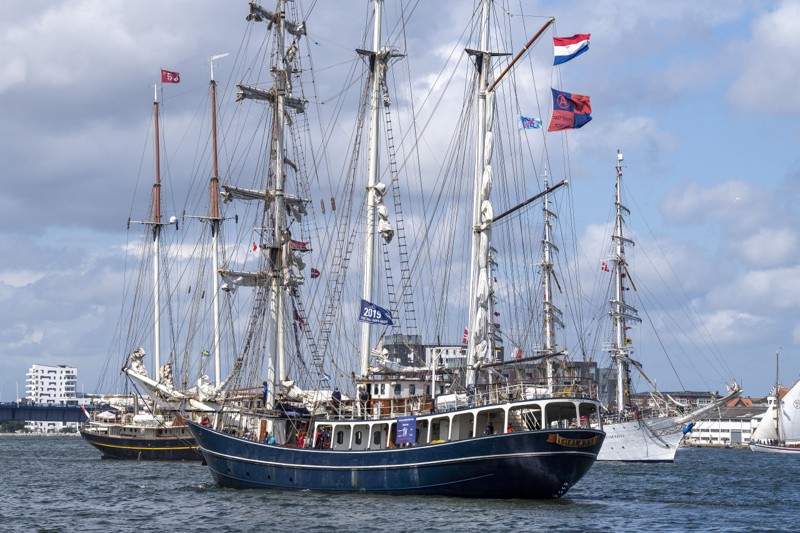 Omkring 40 skibe og op mod 750.000 gæster kommer til byen under dette års The Tall Ships Races. Foto: Henrik Bo