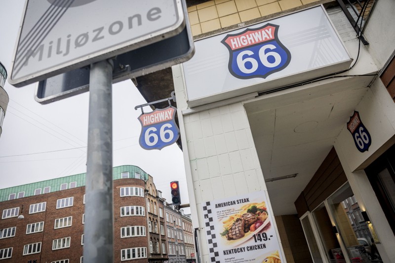 Siden marts 2020 har Highway 66 ligget på hjørnet af Vesterbro og Borgergade. Foto: Martin Damgård