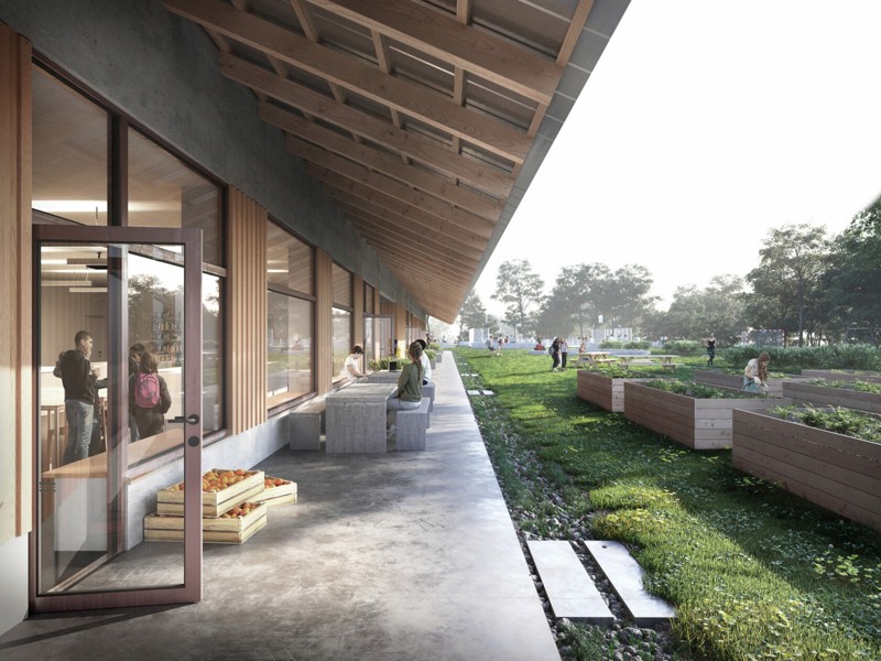Toppedalskolen i nyt design i februar 2024.