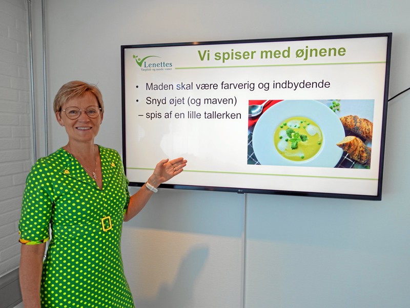 Hos Lenette er al fanatisme om mad bandlyst. Derimod har hun en række enkle fif, der skal gøre vægttabet varigt. Privatfoto