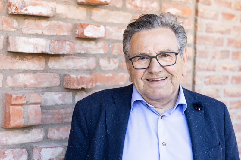 Arne Andersen håber, at planlægningen af etape med yderligere 50 lejligheder kan gå i gang til efteråret. Foto: Kim Dahl Hansen