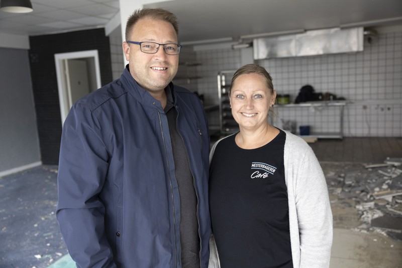 Ståle Pedersen og Tina Mogensen har også Mesterbageren i Støvring og Skørping.