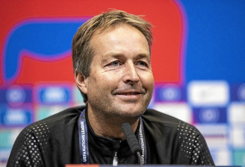 Mød Kasper Hjulmand i Arena Nord 8. august, hvor du også kan møde en række andre sportsstjerner. Foto: Anders Kjærbye - dbufoto.dk