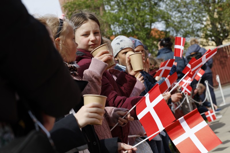 Dronning Margrethe kastede glans over udstillingen af Monets værk på Skagens Museer. Foto: Henrik Bo