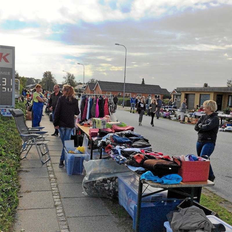 Lørdag den 9. september er der torvedags- og kræmmermarked ved Brugsen i Gærum.