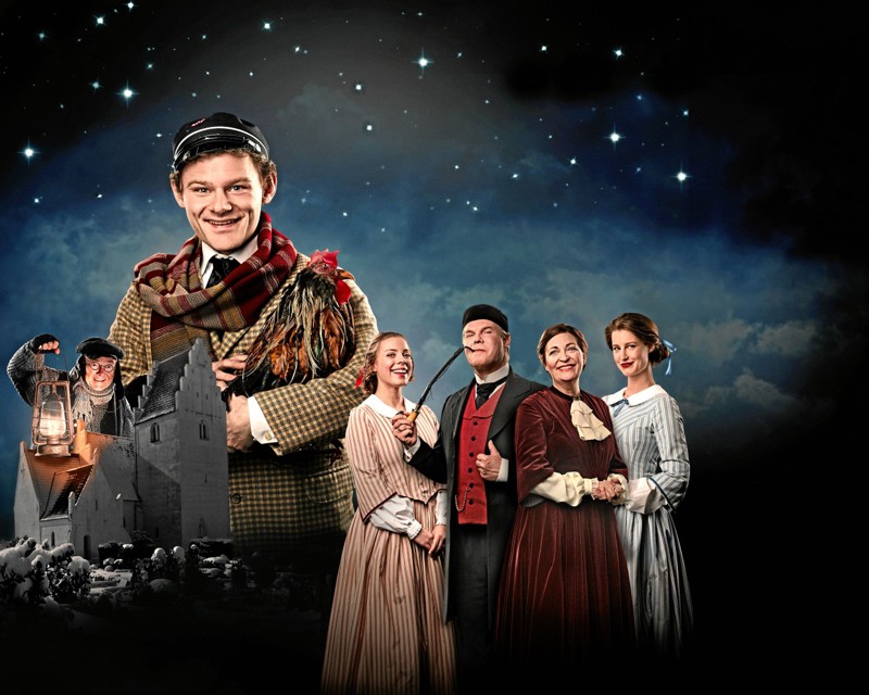 Den danske klassiker ”Nøddebo Præstegård” kan opleves i en ny version i Aalborg Hallen 28. og 29. november. Privatfoto