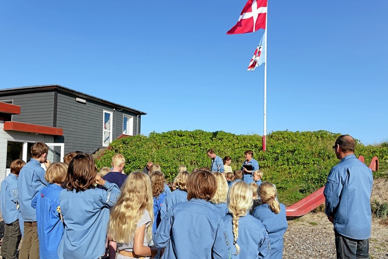 Gamle og nuværende medlemmer af FDF’s orkester i Hobro samles, når FDF i Hobro 2. juni fejrer 100 års jubilæum. Billedet her er fra 2001. Arkivfoto: Michael Koch