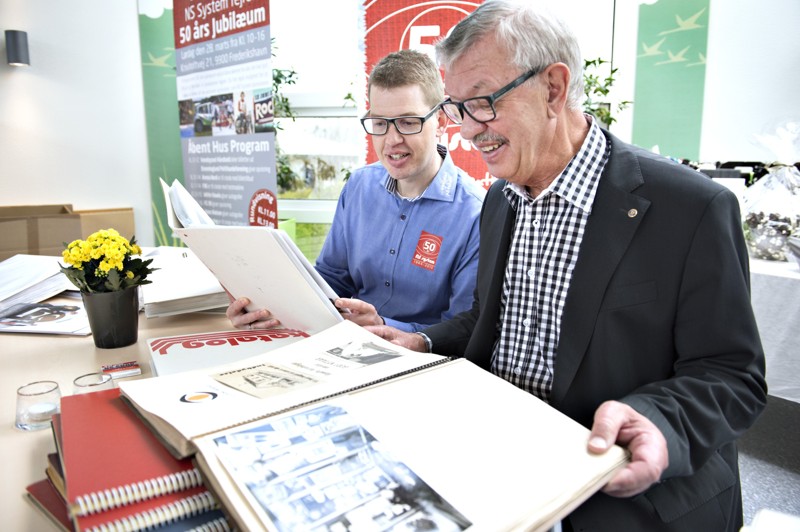 Niels Rask - her foreviget sammen med sin far faderen Claus Rask i forbindelse med 50 års jubilæet for NS System i 2015 - vil fortælle om virksomhedens digitale rejse.