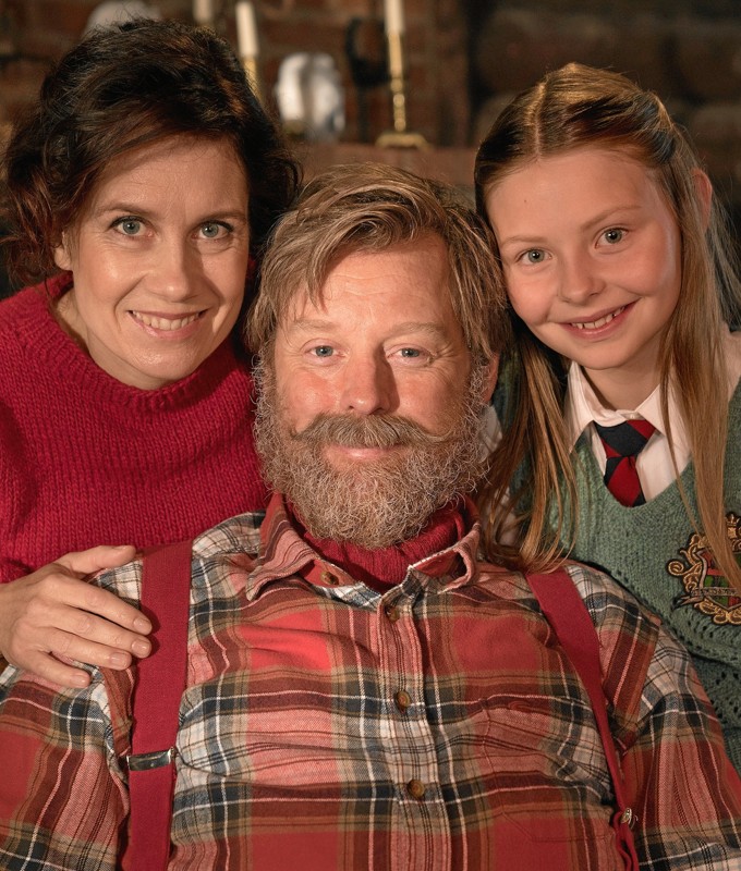 Igennem tre film har Mia Lyhne, Martin Buch og Cecilia Loffredo reddet julen i film-serien Julemandens Datter.