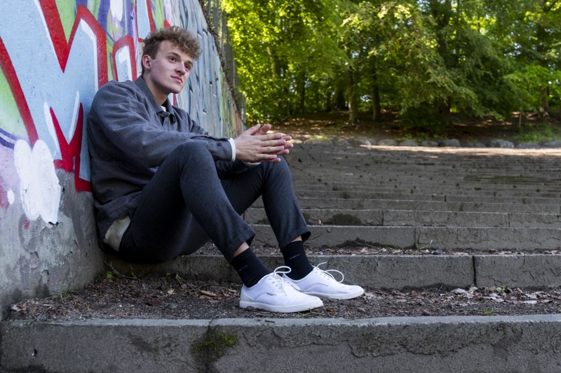Thomas Blum kommer fra en musikalsk familie, og han er opvokset med at tage til koncerter. Derfor betyder Skovdalen noget helt særligt for ham. Foto: Lasse Sand