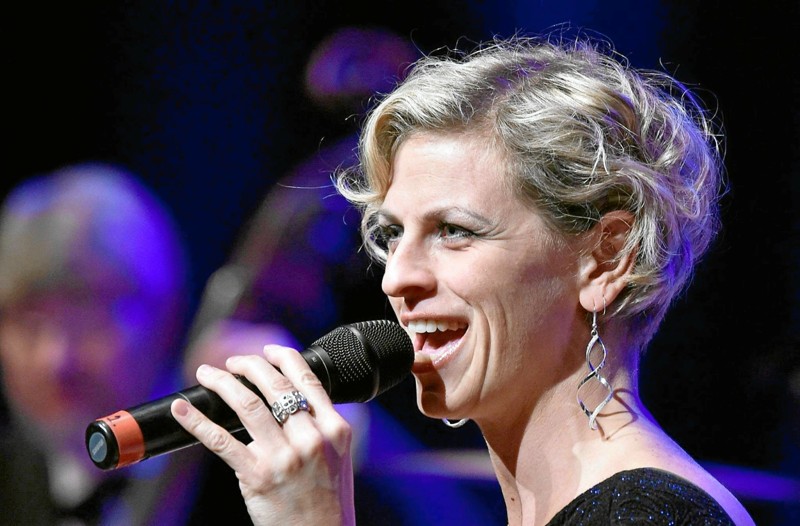 Anna Pauline Anderson - giver mandag jazz-koncert på Hotel Farsø sammen med pianist Jacob Dedenroth. Privatfoto