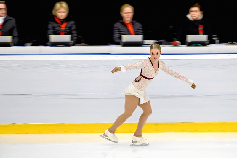 Kunstskøjteløberne skal give det bedste af sig selv, hvis drømmen om en medalje skal realiseres. Arkivfoto: Claus Søndberg