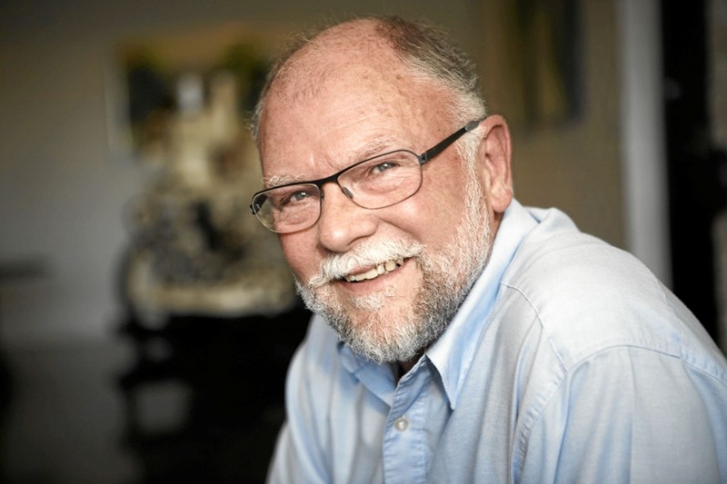 Andreas Andreasen er vel bekendt med hav og havn - og så har han Islandske aner.Foto: LOKALHISTORISK ARKIV SKAGEN