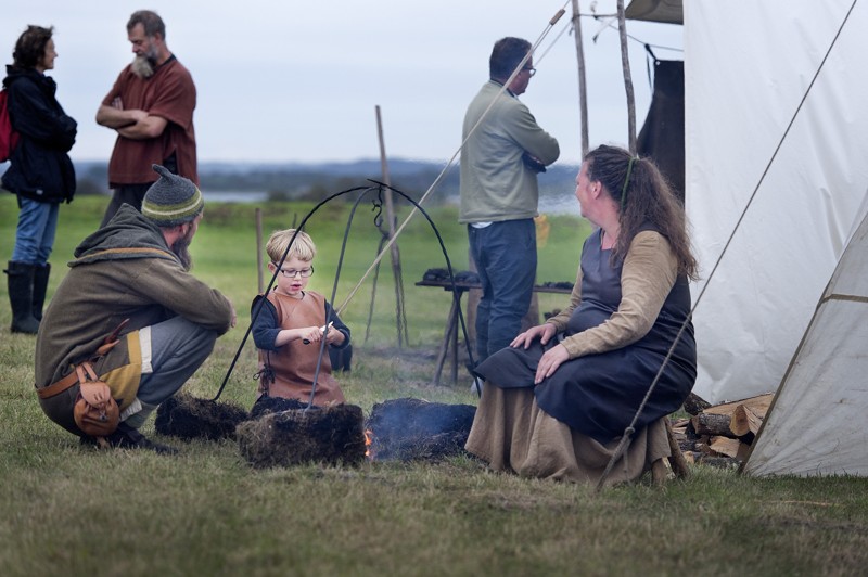 24. og 25. august samles vikingerne atter på Aggersborg - i helt fredelige ærinder, forstås. Arkivfoto: Torben Hansen