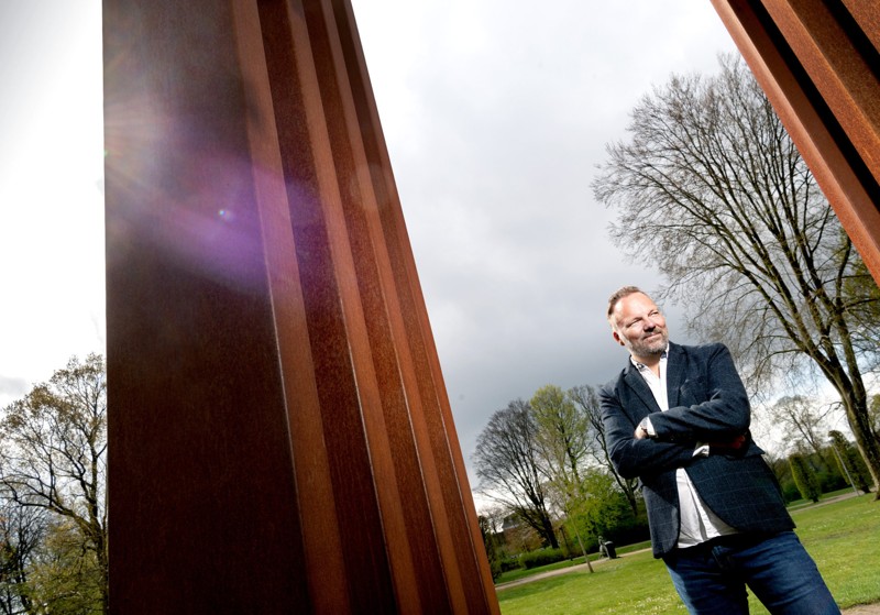 Kent Langkjærs krimithriller ”Elektrochok” er et bud på en Aalborg-baseret roman. Foto: Torben Hansen