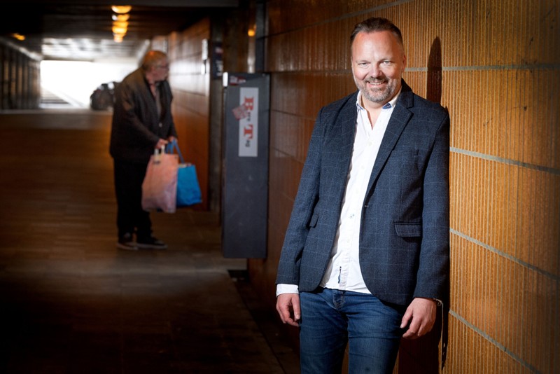 Kent Langkjær planlægger at skrive endnu en krimithriller i serien med Torsten Lange. Foto: Torben Hansen