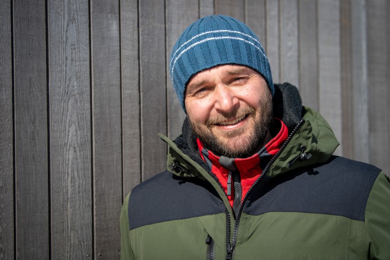 Det betyder både frihed og ansvar at have et sted som Vestre Fjordpark i Aalborg, mener Sebastian Prenta. Foto: Peter Broen