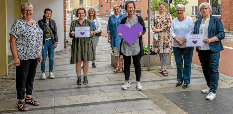 Her er billeder fra Uldjyden i Løgstør, hvor mange butikker var samlet til informationsmøde. Foto: Mogens Lynge