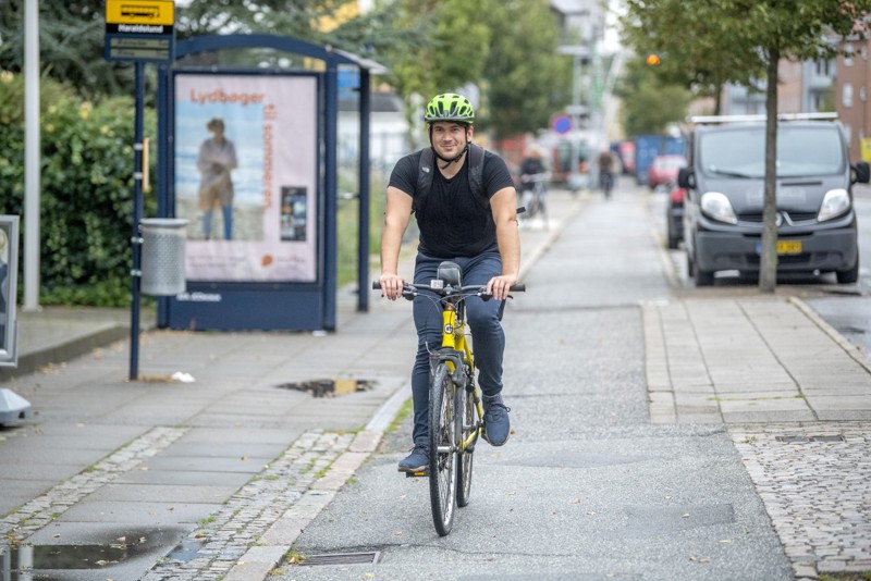 Da Martin Sørensen startede firmaet i 2018, var det med sokkeclips lavet af genbrugsmateriale som eneste vare på webhylden. Foto: Henrik Louis