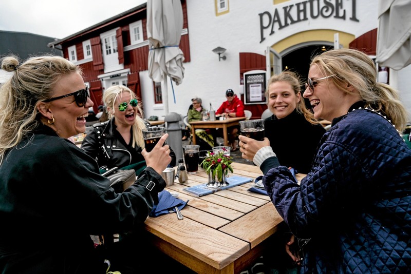 Skagens restauranter er klar til snart at byde gæsterne velkommen igen. Foto: Peter Jørgensen