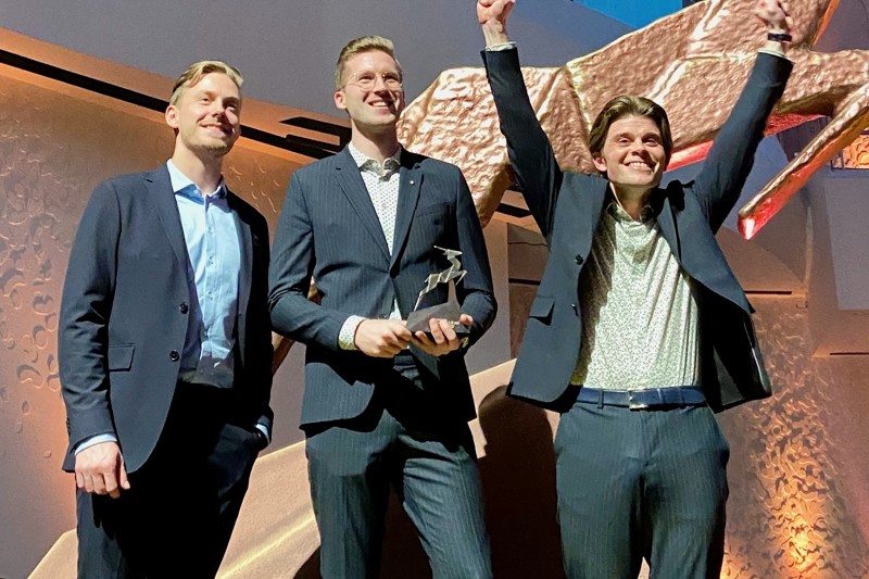 Shaping New Tomorrow får fornem hæder som vinder af Børsen Gazelle i Nordjylland. Foto: Anders Parby