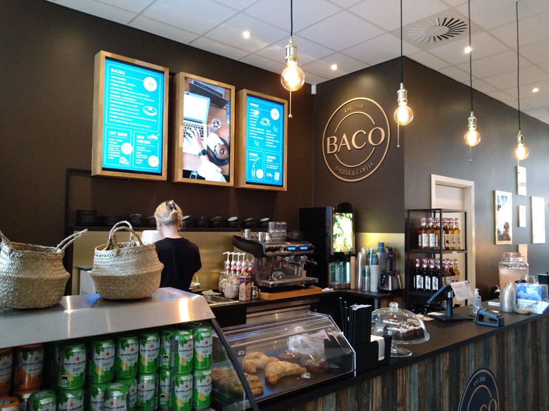 
BACO ligger på Nørregade 1 og er en café med primær fokus på bagels. Foto: Sarah Thun