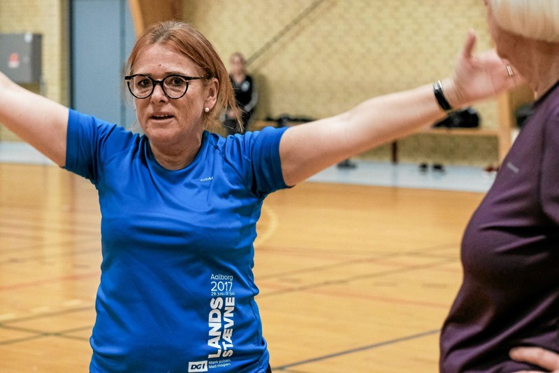 Initiativtageren til de mange aktiviteter i Gymnastikafdelingen er Jonna Ørslev Andersen, der også har arrangeret DGI-kurset “Min første rytmetræning”. Foto: Niels Helver