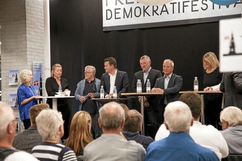 Præcis som ved festivallen for fire år siden bliver der også denne gang et stort lokalt vælgermøde til Debatfestivallen på Frederikshavn Bibliotek. Foto: Frederikshavn Bibliotek