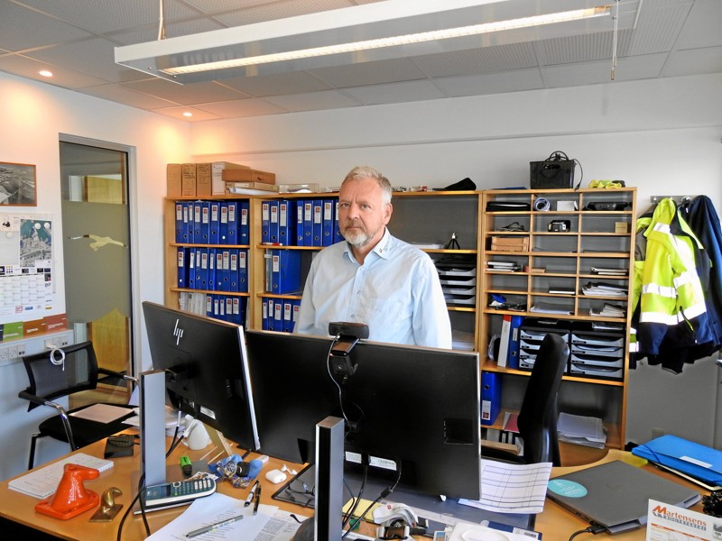 Teknisk chef på Hirtshals Havn, Peter Ydesen.