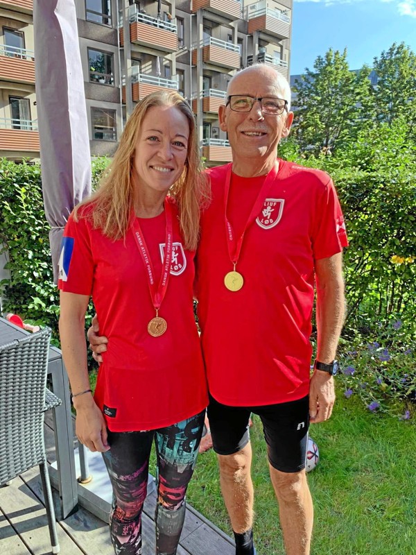 Individuelt opnåede Niels Arp-Nielsen at vinde guld i aldersgruppen M 70 – 74 år med tiden 1:37:44, og hos kvinderne opnåede Tanya Arp Regnersgaard at vinde en bronzemedalje i aldersgruppen K 40-44 år med tiden 1:29:34.