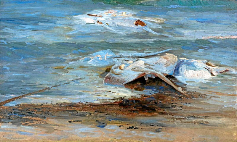 Døde rokker. P.S. Krøyer