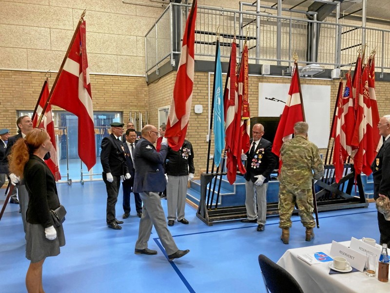 Jammerbugten fejdrede Danmarks veteraner på flagdagen. Foto: Jammerbugt Kommune