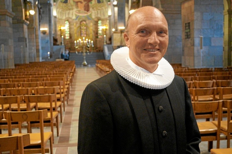 Tom Widerberg Hagedorn indsættes som ny præst i Ranum, Malle og Vilsted Sogn 19. september. Foto: Mogens Lynge