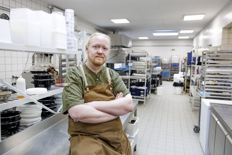 Efter flere år med renoveringer regner Kasper Kristensen ikke med at gøre mere ved Restaurant Kronborg. Foto: Torben Hansen