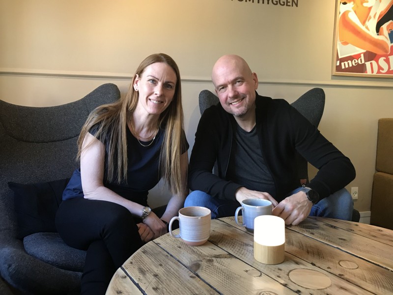 Thilde og Thomas Nedergaard Kristiansen ser frem til, at de snart åbner deres tredje kaffebar i byen.