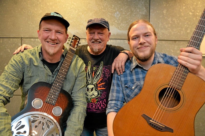 Slåbrock Trio kan opleves i Humlehaven ved Freddys Bar fredag aften. Foto: Finn Folsted